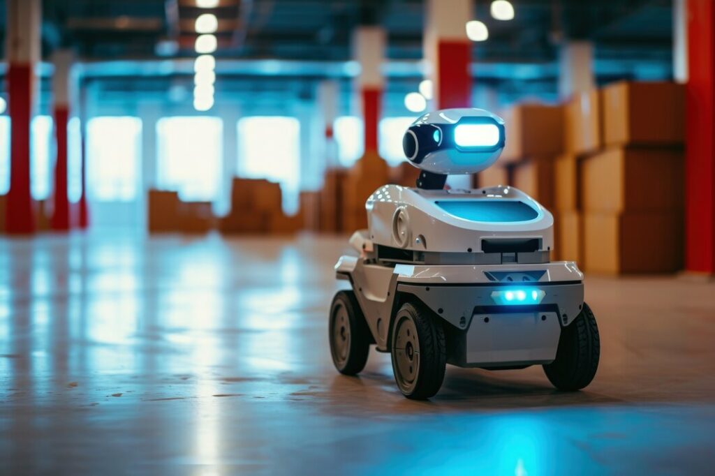 delivery robot futuristic Robotools Canada